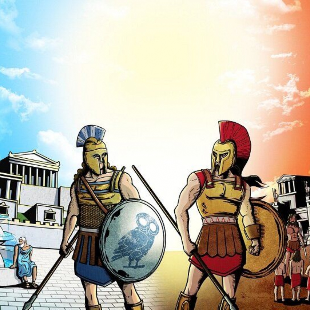 Beckers green primary school athens vs sparta